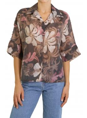 Camicia fantasia floreale 